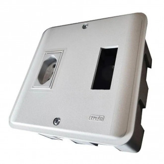 Conjuntor Arstop 20A 2P+T Cinza Romazi