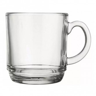 Caneca de Vidro Aspen 300ml Incolor Nadir
