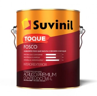 Tinta Suvinil Toque Fosco Branco 3.6L