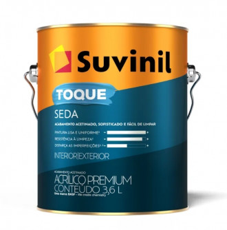 Tinta Suvinil Toque Seda Acrílico Branco 3.6L