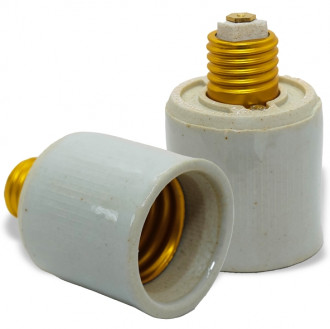 Ampliação Adaptadora de Porcelana E27 para E40 4A 250A Germer
