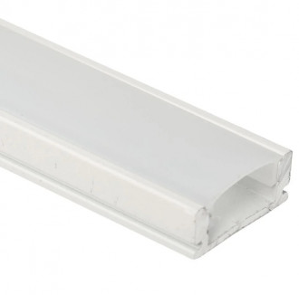 Perfil LLUM Way Embutir Alumínio 24x14.2x3000mm Branco