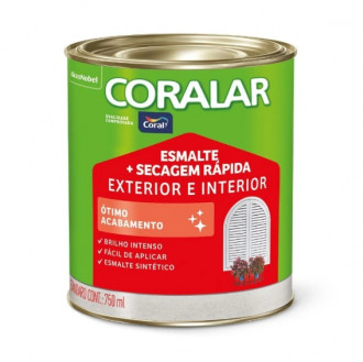 Esmalte Coral Coralar Brilhante Vermelho 0.75L