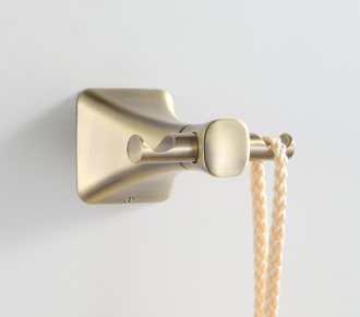 Cabide Telca Duplo Bronze Antigo 98105B