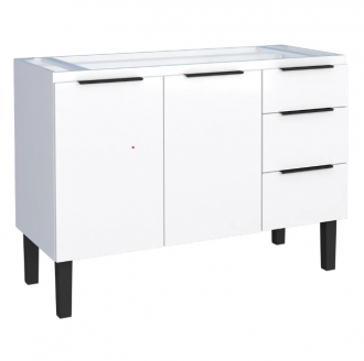 Gabinete Cozimax Aço Júpiter 1171mm Branco