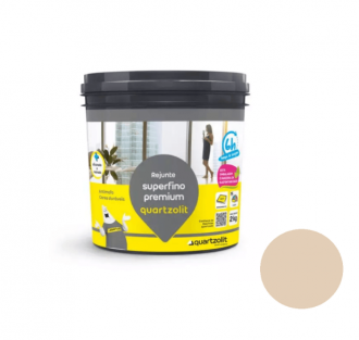 Rejunte Quartzolit Superfino Premium Bege 2kg
