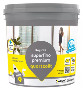 Rejunte Quartzolit Superfino Premium Kraft 2kg