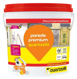 Impermeabilizante Quartzolit Parede Premium Bege 3.6kg