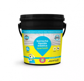 Impermeabilizante Quartzolit Borracha Líquida Branco 18kg