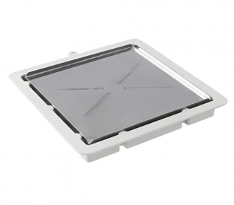 Ralo LGMAIS Quadrado Oculto Inox 18x18