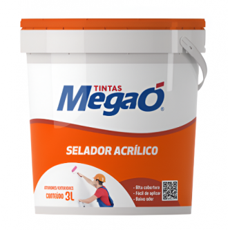 Selador Megaó Acrílico Balde 3.0L  