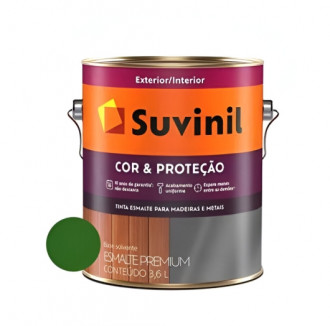 Esmalte Suvinil Cor e Proteção Brilhante Verde Folha 3.6L