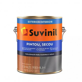 Esmalte Suvinil Pintou Secou Brilhante Vermelho 3.6L