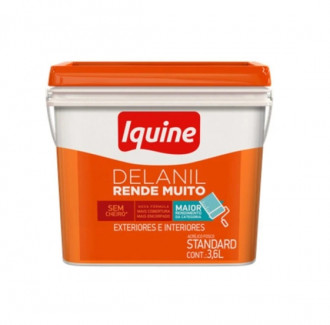 Tinta Iquine Delanil Acrílico Fosco Cacoal Retangular 3.6L
