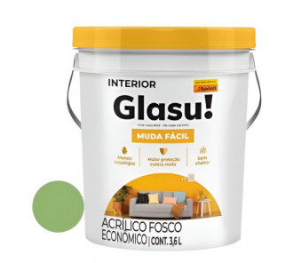 Tinta Glasu Muda Fácil Fosco Trevo da Sorte 3.6L