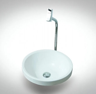 Cuba Bella Pia Delux Pisa Redonda 33cm Branco