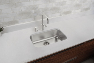 Cuba Tramontina Inox Retangular 56x34 Acetinado com Válvula