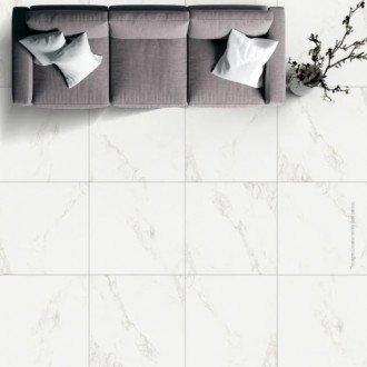 Porcelanato 74x74cm HD Le Blanc Polido Tipo A Elizabeth
