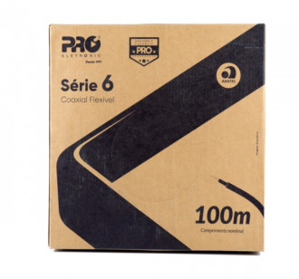 Cabo Proeletronic Coxial RG06 75 90%
