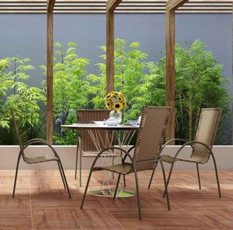 Cerâmica Pointer 60x60 Deck Canela Externo Tipo A