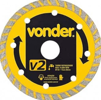 Disco Vonder Diamantado Turbo 110mm