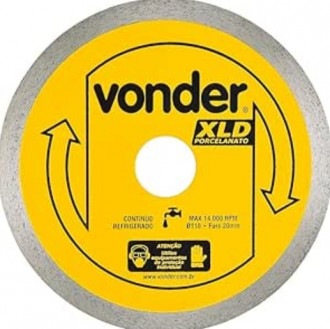 Disco Vonder Diamantado Porcelanato 110mm