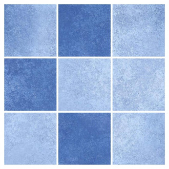 Cerâmica 10x10 Poço Azul Brilhante HD10170 Tipo A Tecnogres
