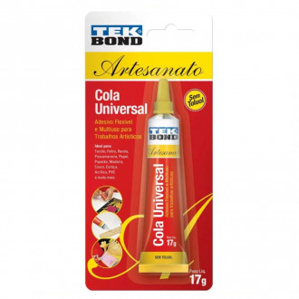 Cola Adesivo Universal para Artesanato 17g Tekbond
