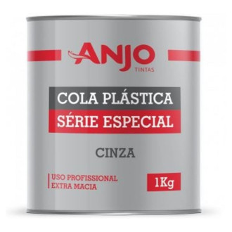 Cola Plástica Especial Cinza 0.400KG Anjo 