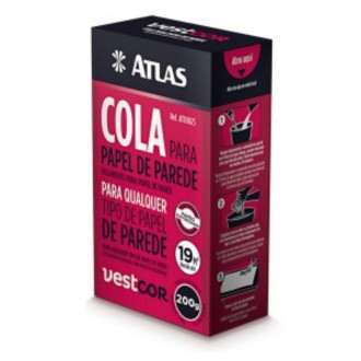 Cola Para Papel Parede 200G AT10025 Atlas 