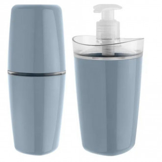 Conjunto para Banheiro Tule Azul OU