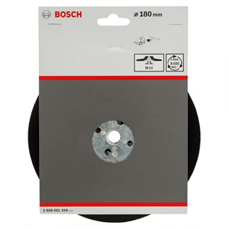 Prato Borracha Suporte para Disco de Lixa 7" Bosch