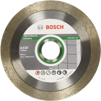 Disco Ceramica Continuo 110MM Bosch 