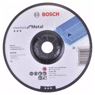 Disco desbaste metal 7" Bosch