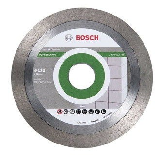 Disco Diamantado Porcelanato 110MM Bosch 