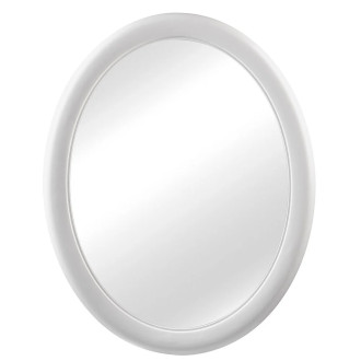Espelho de Banheiro Oval Grande Plástico 44x55cm Primafer
