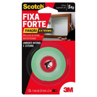 Fita Fixa Forte Extreme 24MM X 2M 3M 