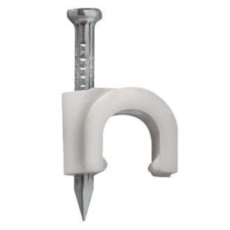 Fixa Fio Para Coaxial 7MM 30 Peças Interneed