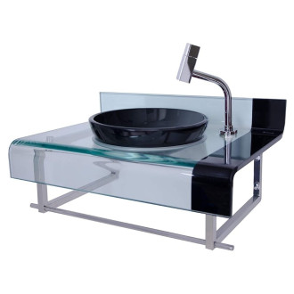  Gabinete Mini Chopin 60x40 Preto Astra