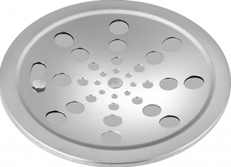 Grelha primafer sem caixa inox 15cm redondo