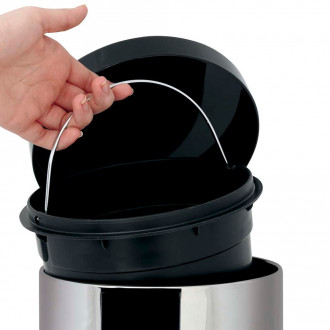 Lixeira Quartzo 12L Mor 
