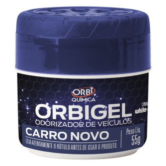 Orbigel Odorizador Para Veiculos Carro Novo 55G Orbi