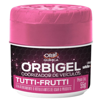 Orbigel Odorizador Para Veiculos Tutti Frutti 55G Orbi