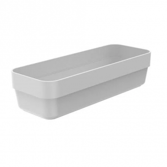 Organizador De Gavetas Logic M 8,5x23x5,5cm Branco OU