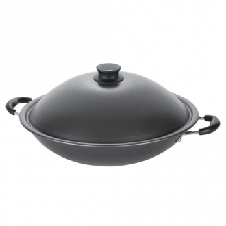 Panela paris wok antiderrapante 32cm preta Tramontina