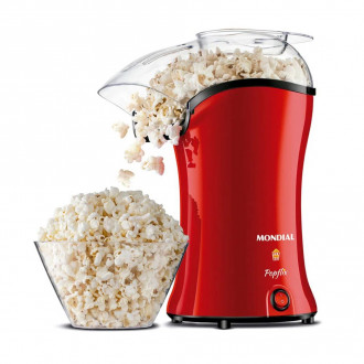 Pipoqueira Elétrica PopFlix PP-03 Vermelha Mondial