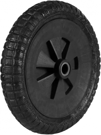 Roda carrinho de mão roma 325X65 S/CAM EIX 1/2