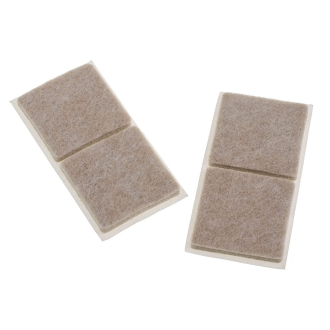 Protetor com Adesivo para Móveis Pesados Bege 40x40mm Bemfixa