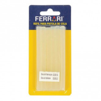 Refil para Pistola de Cola 6Pcs Ferrari