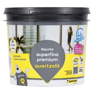 Rejunte quartzolit superfino premium palha 2KG